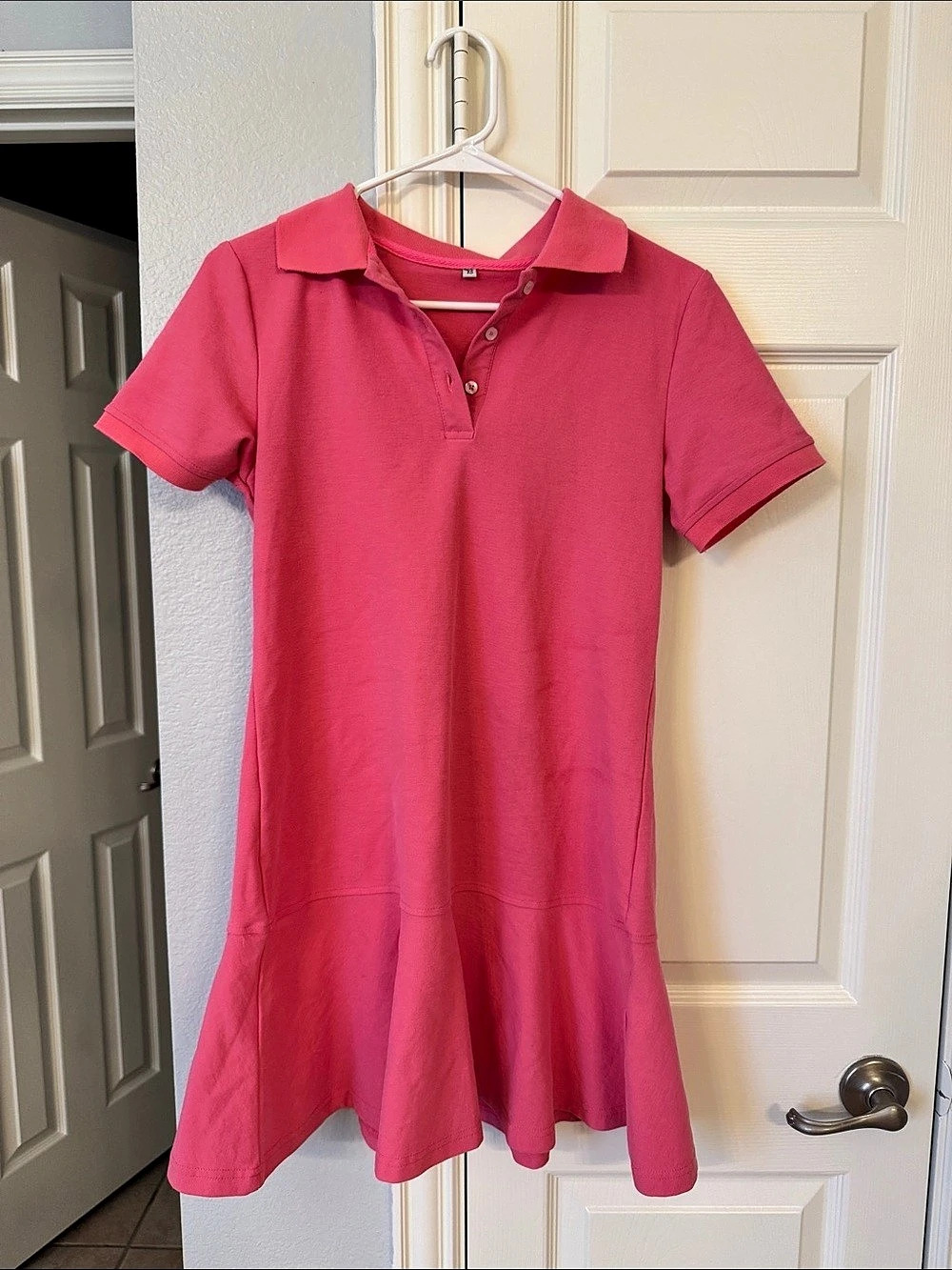 Pink Polo Mini Dress Like New